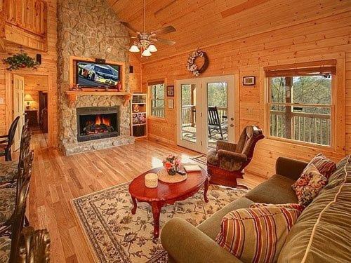 Majestic Springs Lodge Cabin McCookville Luaran gambar